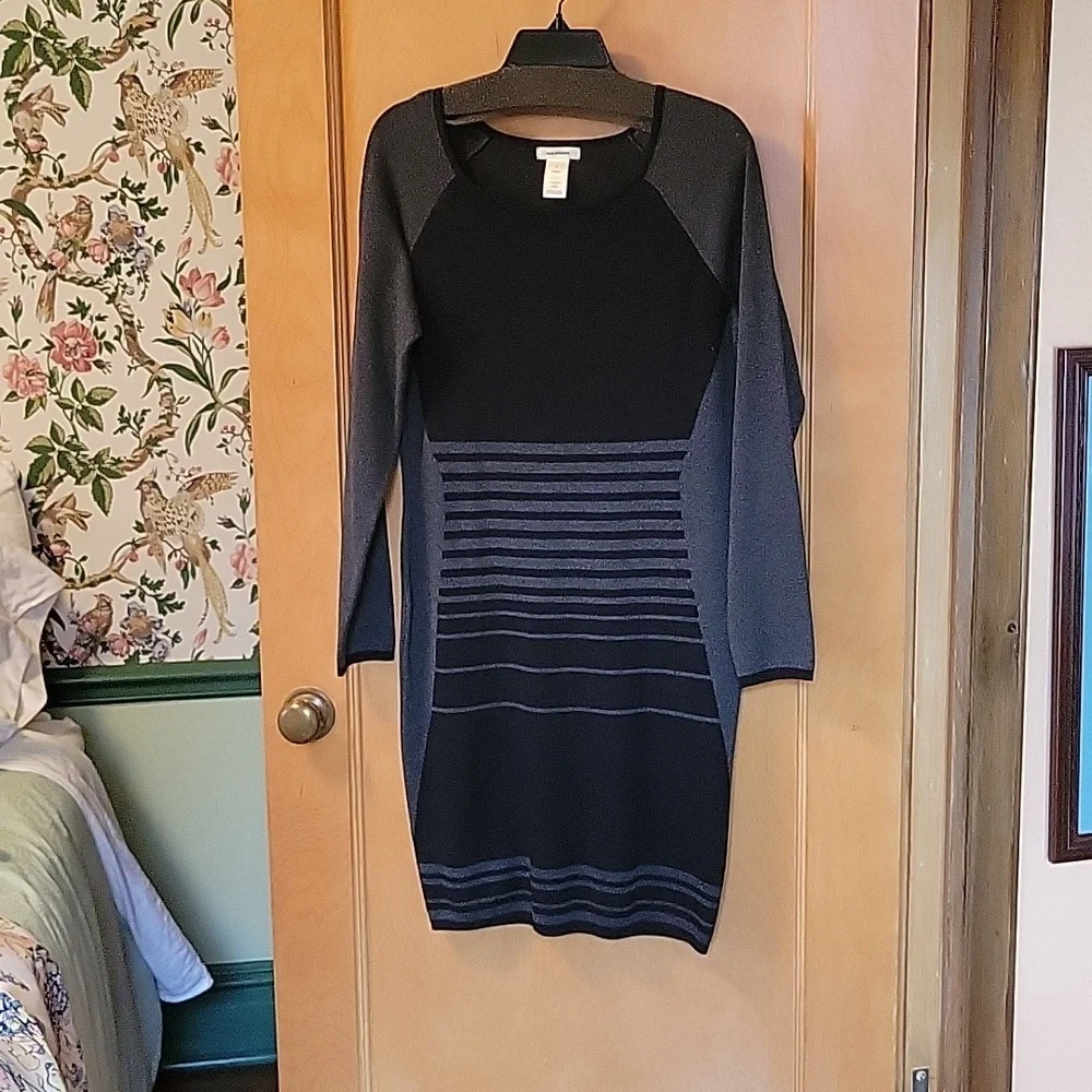 Max Studio knit body con dress, size L - Picture 1 of 3